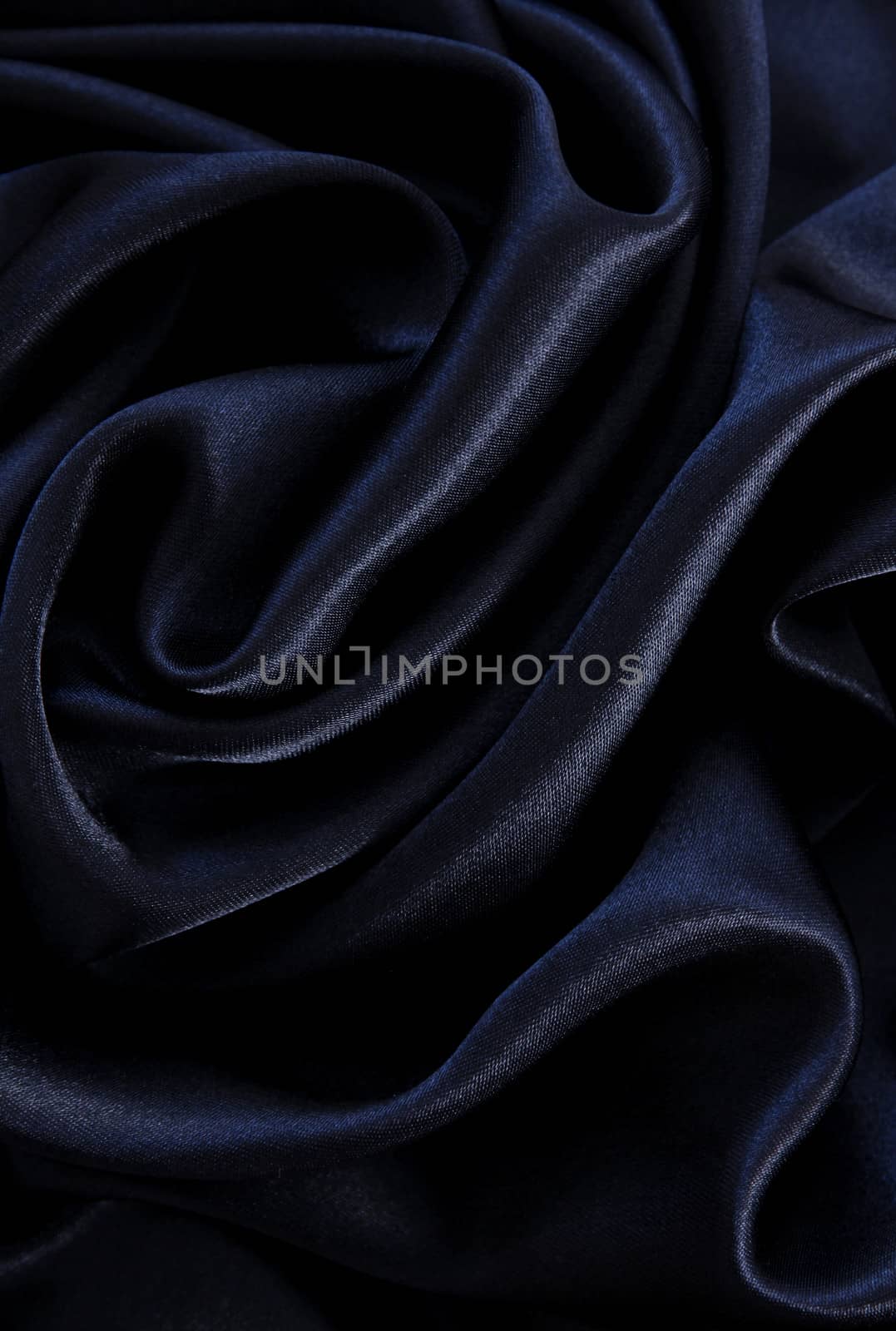 Smooth elegant black silk can use as background 