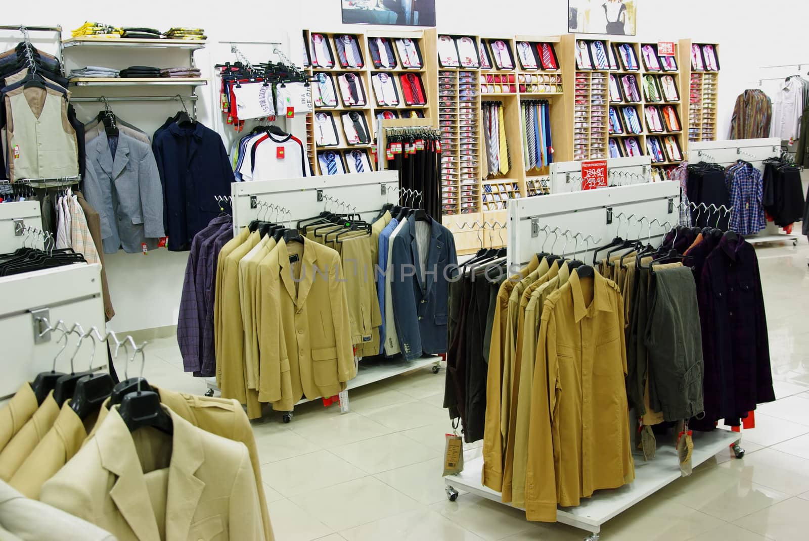 Men clothes in shop by savcoco