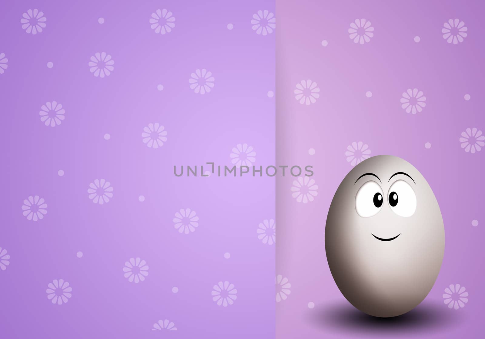 illustration of egg background for Easter