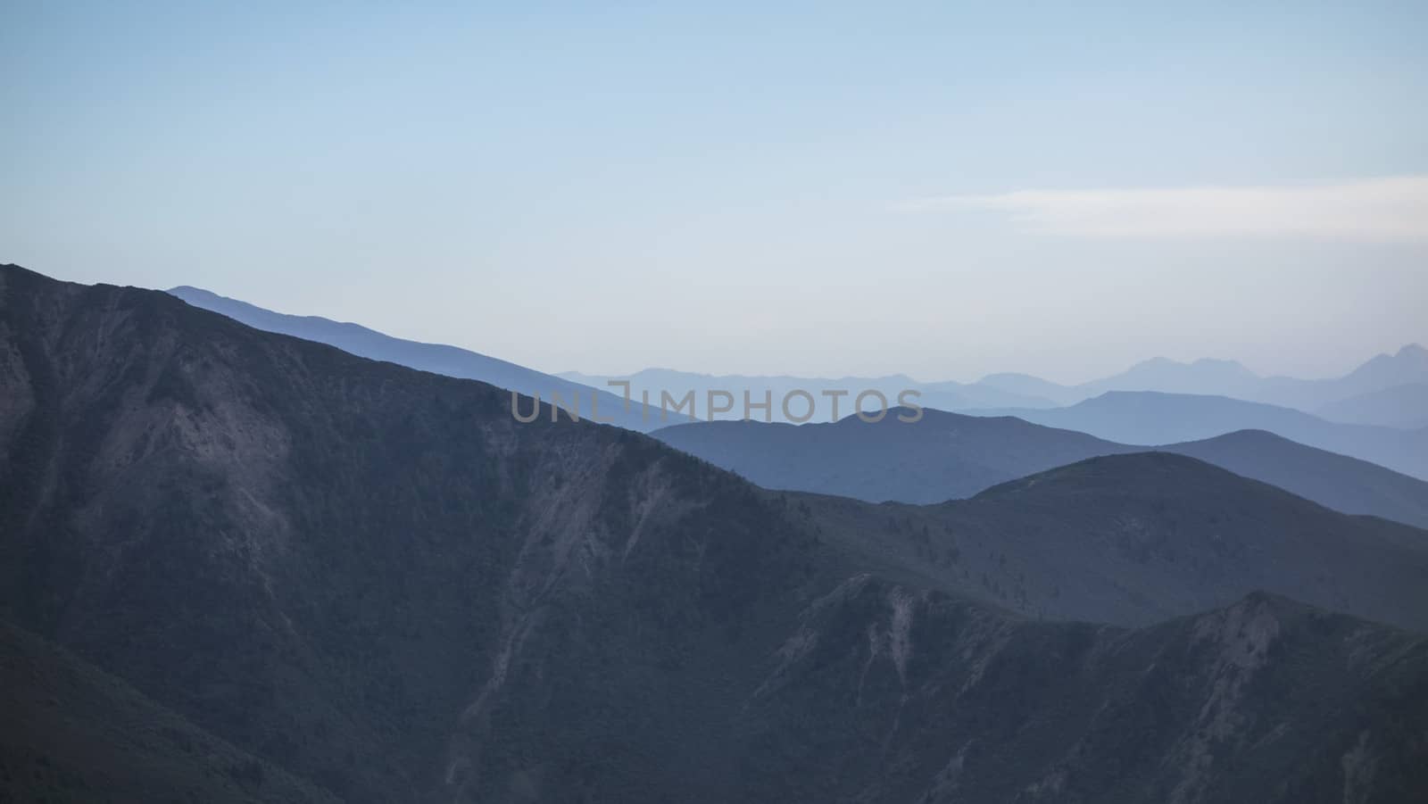 Beautiful mountains landscape of sichuan, China