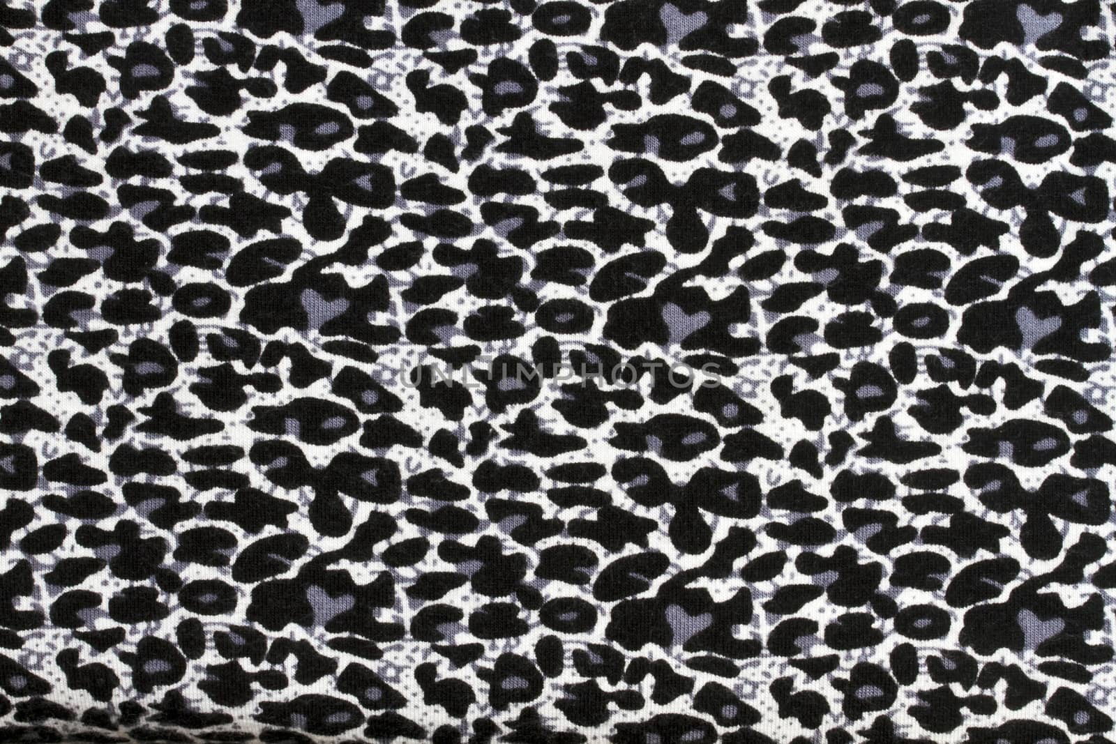 Texture of Leopardskin Pattern fabric background 