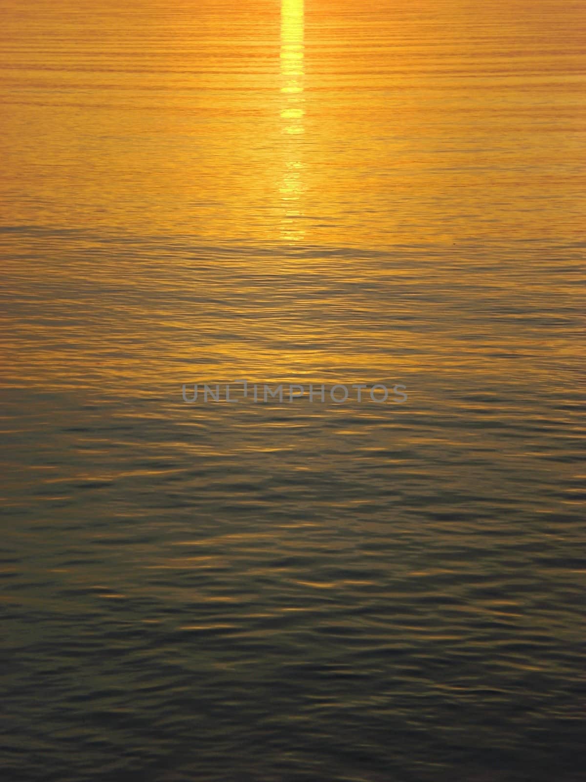 Sun Reflection in Sea Background  by fstockluk