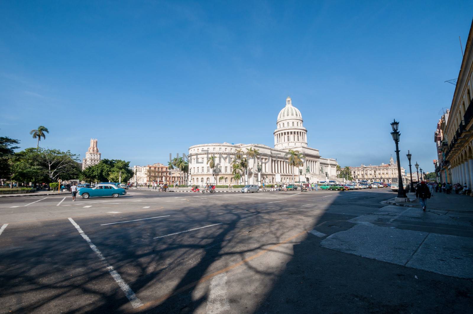 Old Havana with the Capitol taken from street, Cuba by weltreisendertj