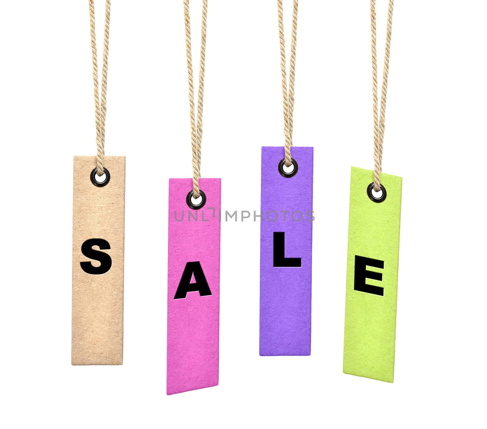 sale label on white background