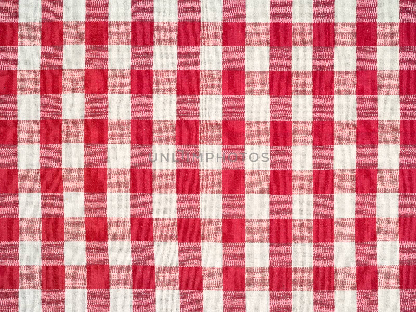 Photo of a traditional Italian tablecloth as a background.