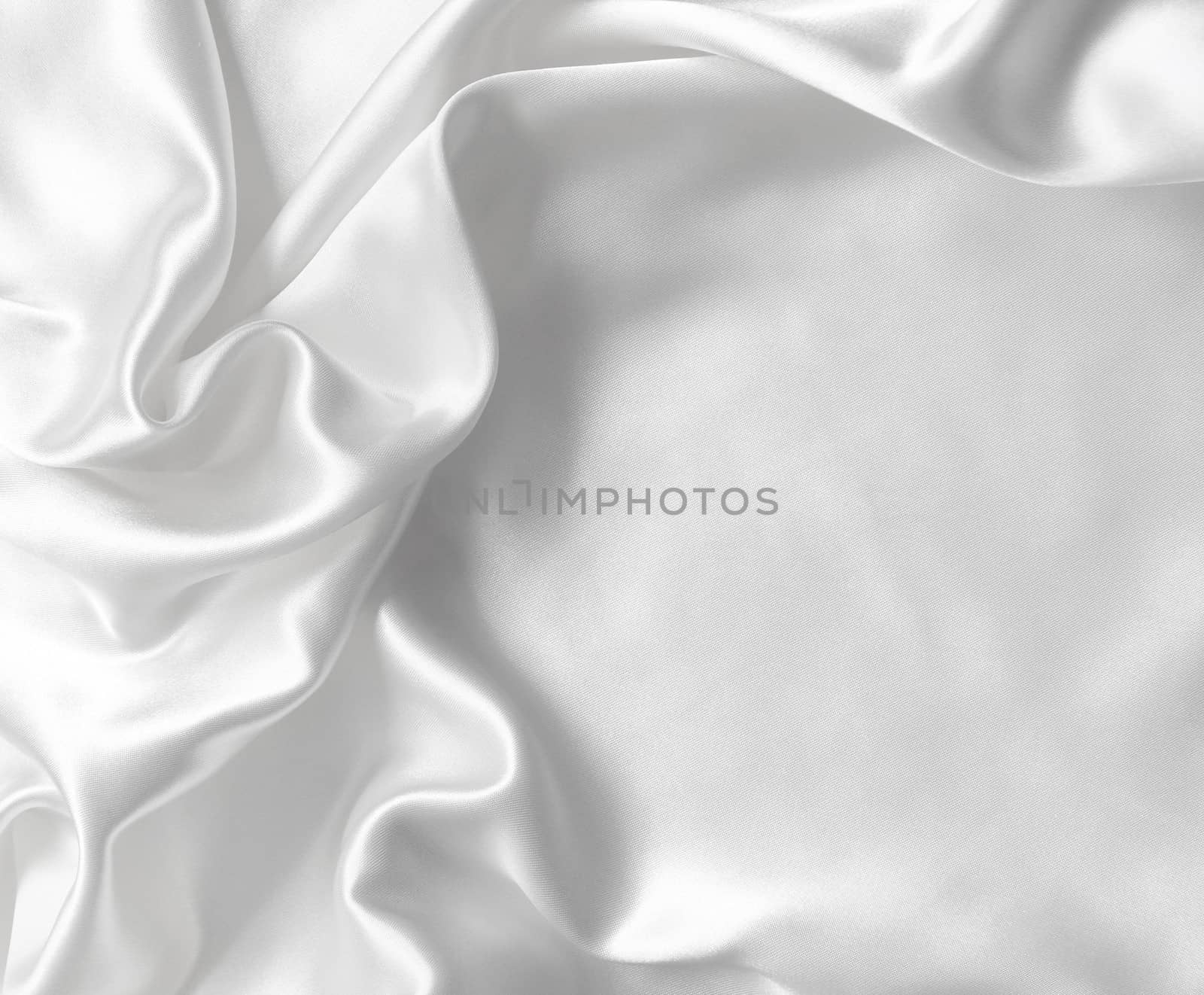 Smooth elegant white silk can use as wedding background 