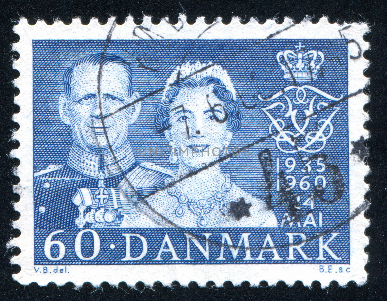 King Frederik IX and Queen Ingrid by rook