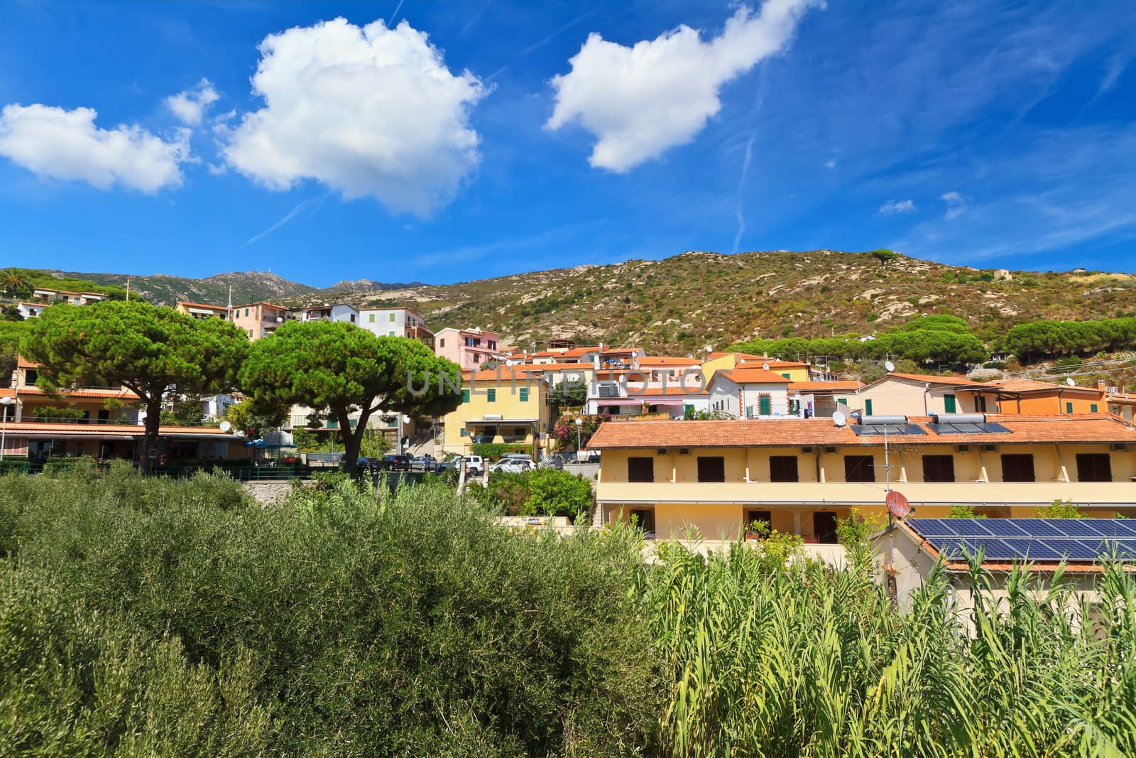 Seccheto village in Elba island, Tuscany, Italy