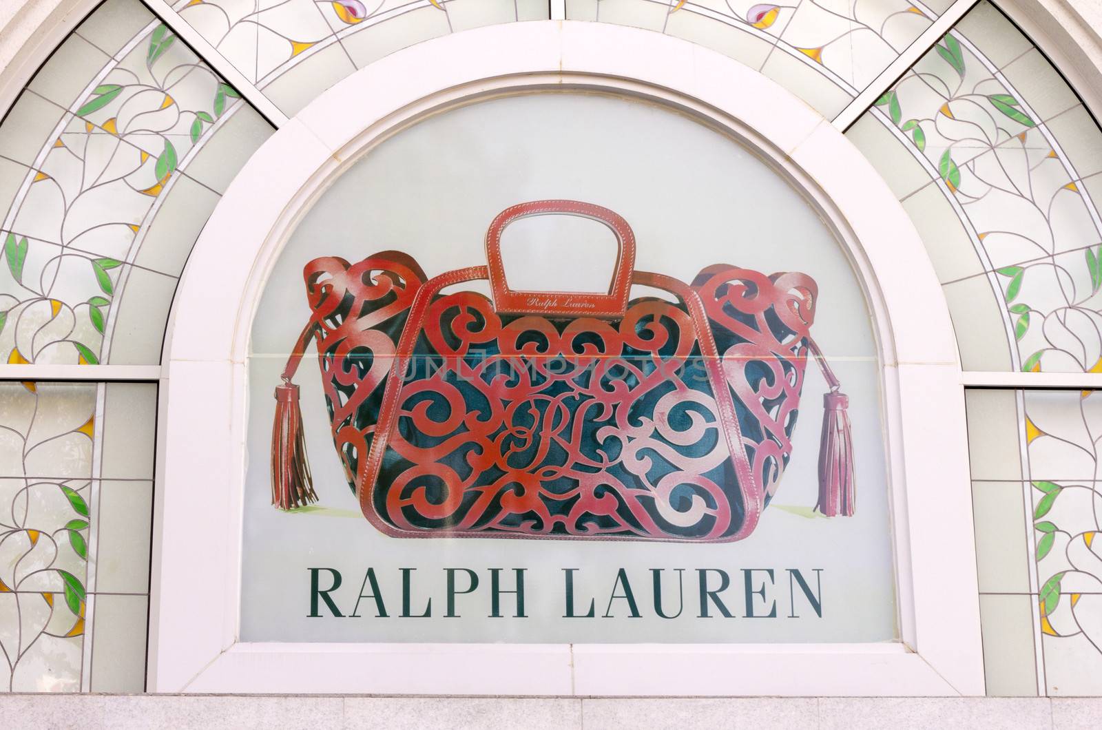 HO CHI MINH CITY, VIETNAM-OCTOBER 31ST 2013: Ralph Lauren store in Ho Chi Minh City. Ralph Lauren has just one store in the city located in the Vincom Center.