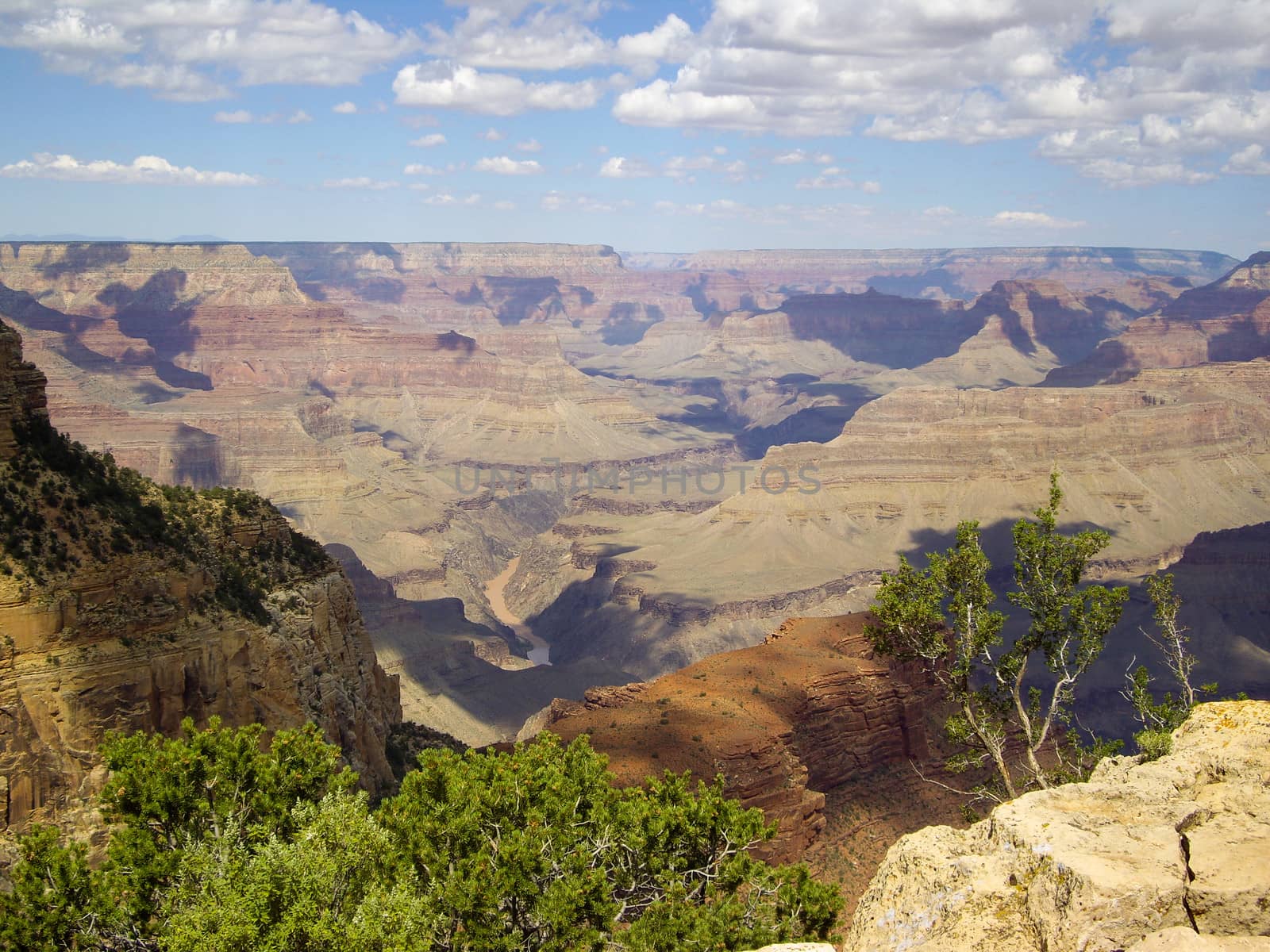 View from the edge of Grand Canyon National Park