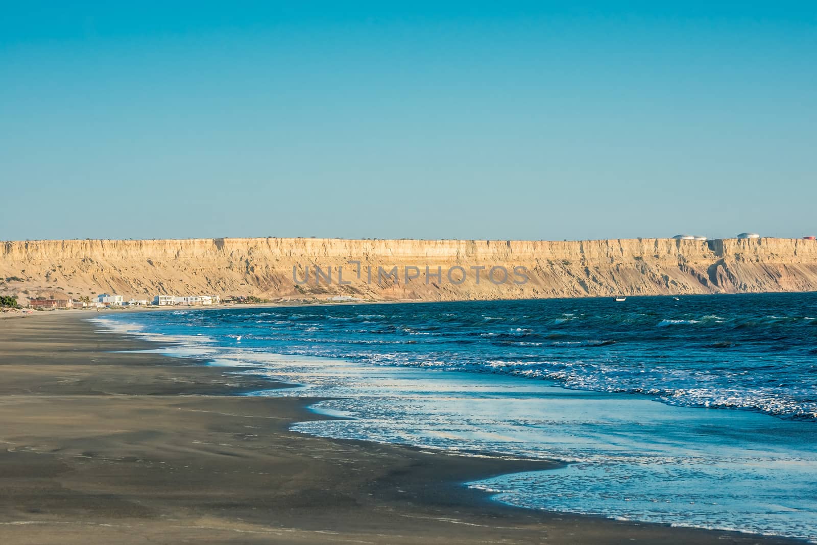 Colan beach in the peruvian coast at Piura Peru by PIXSTILL