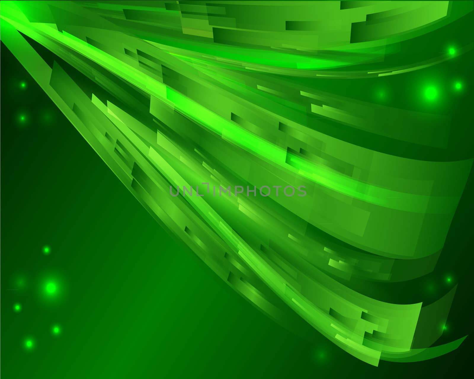 abstract green background by natalinka7626