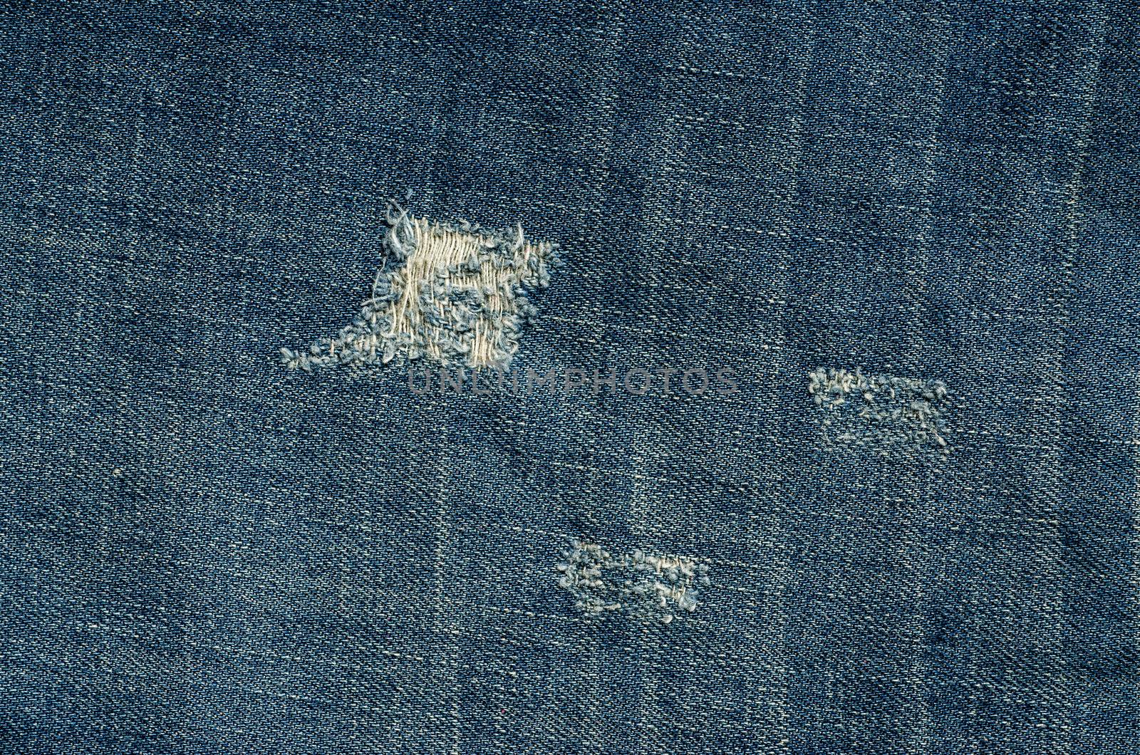 Close up of  Denim texture, blue jeans