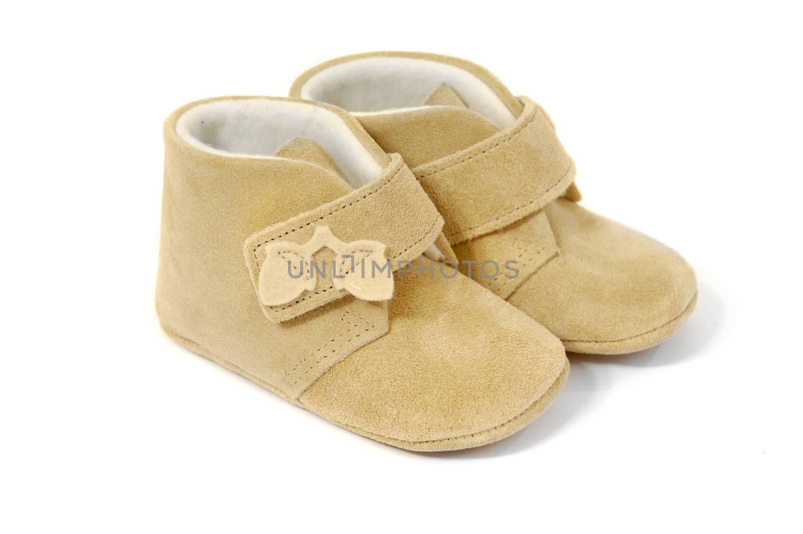 Pair of baby shoes by cfoto