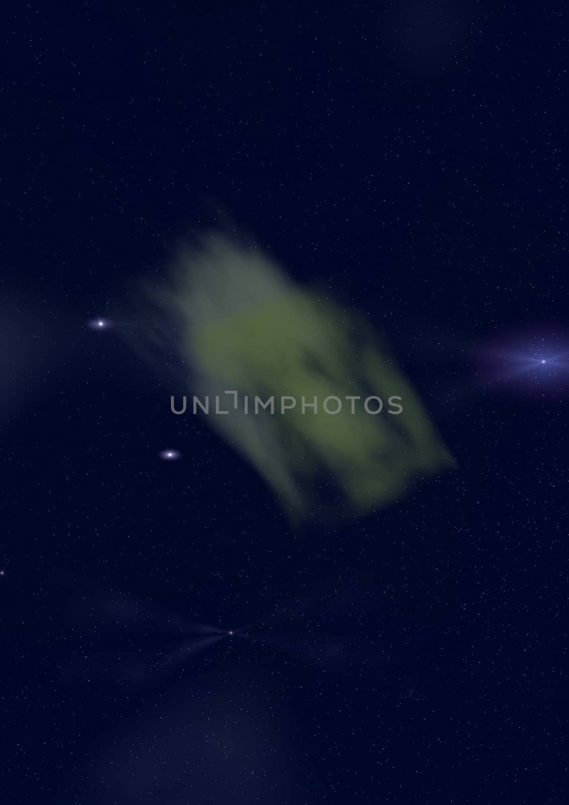 Star field in space, a nebulae and a gas congestion. "Elements of this image furnished by NASA".
