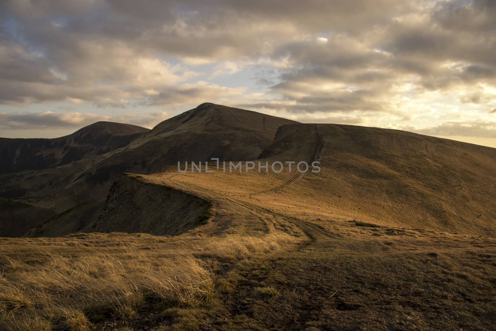 Evening in mountains in autumn by Irene1601