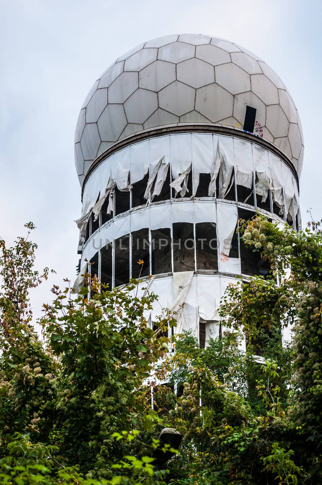 former NSA listening station on the Teufelsberg in Berlin