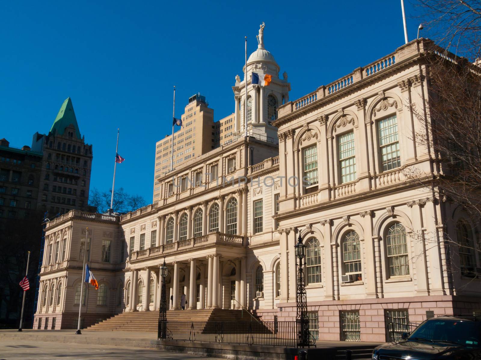 view of the cityhall in New York City