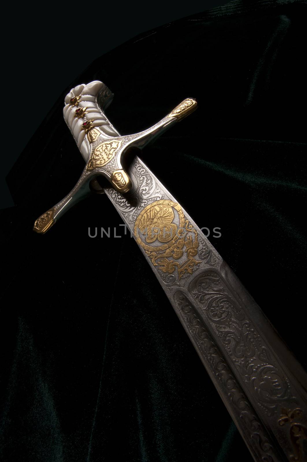 Ancient sabre. A smart variant of the fighting weapon