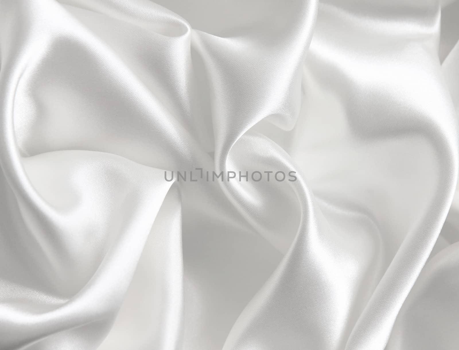 Smooth elegant white silk can use as wedding background 