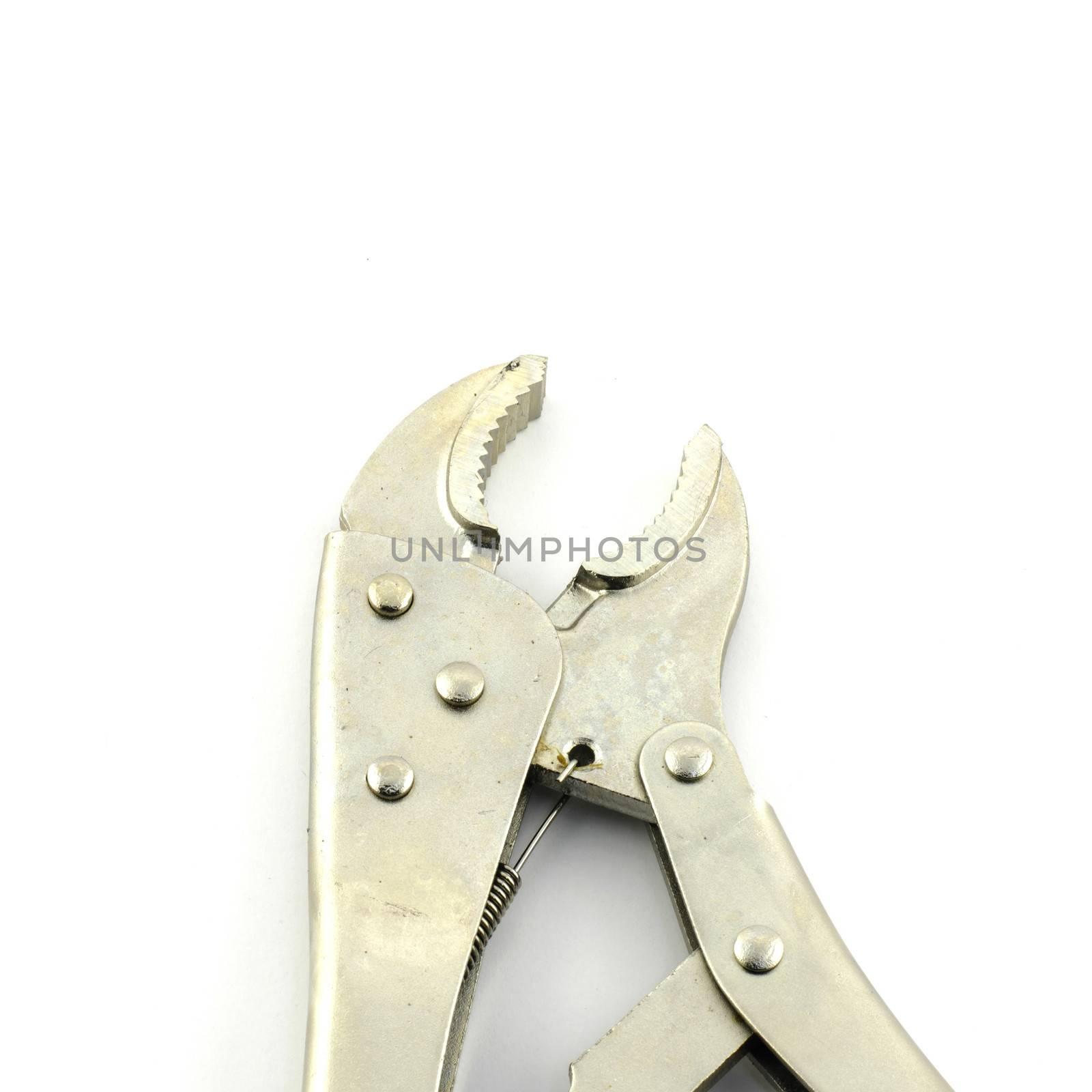 Pliers isolated with white background by ammza12