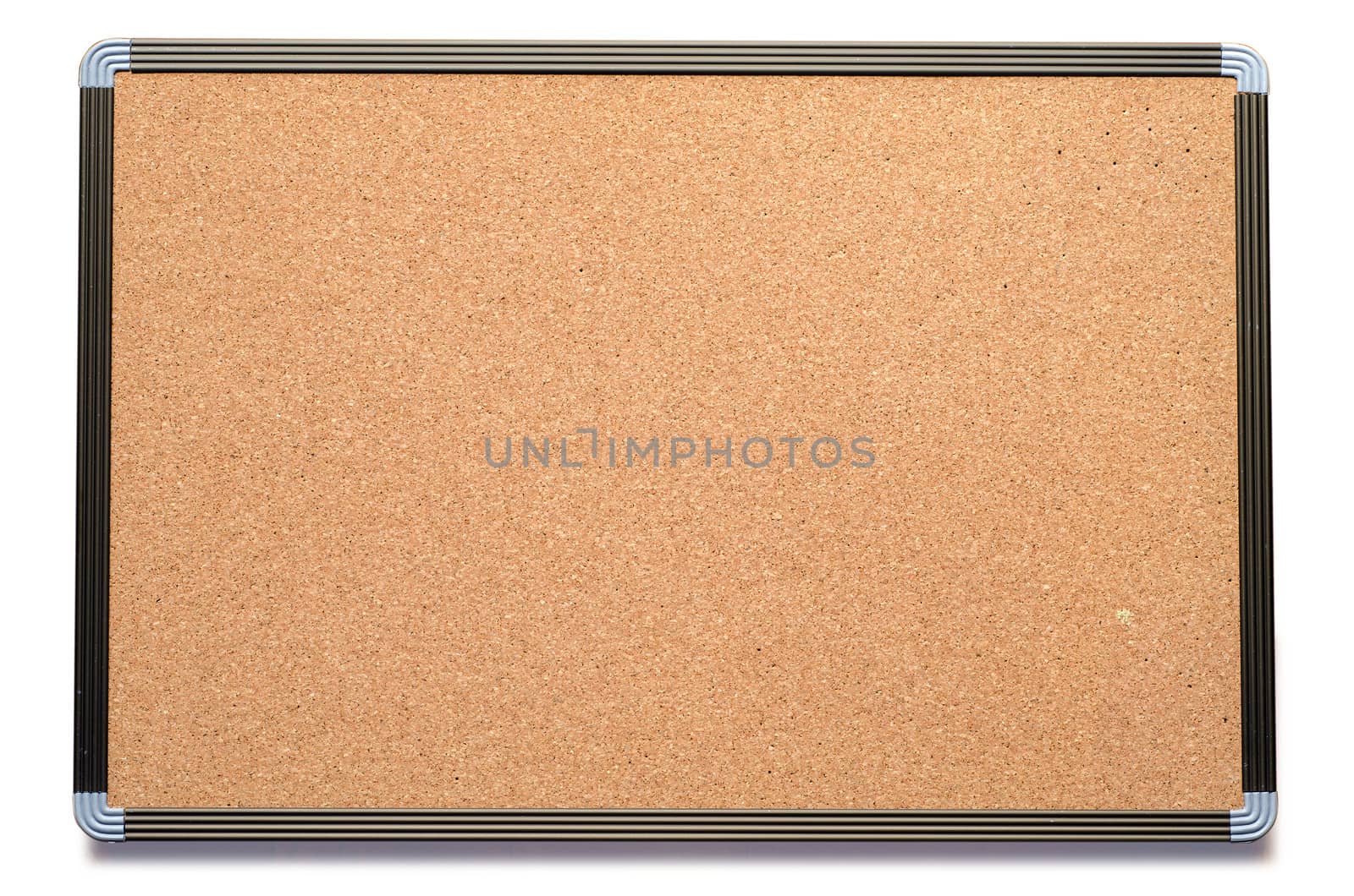 Blank Cork board with wooden frame (isolated)  by 9george