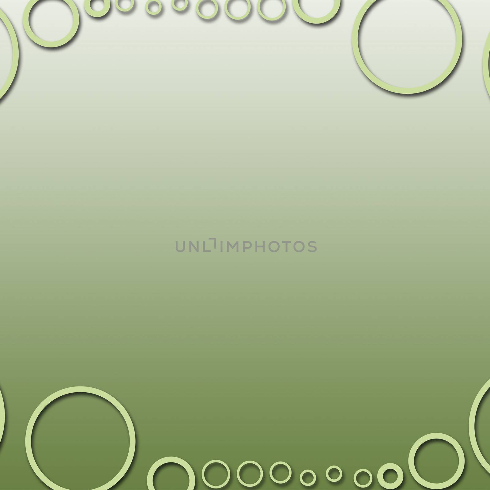 green circle three dee abstract background by ammza12
