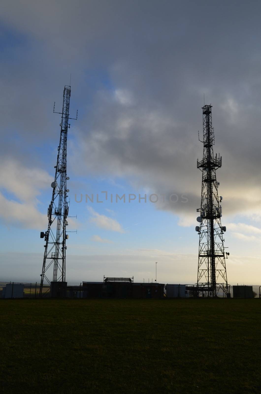 Communication masts by bunsview