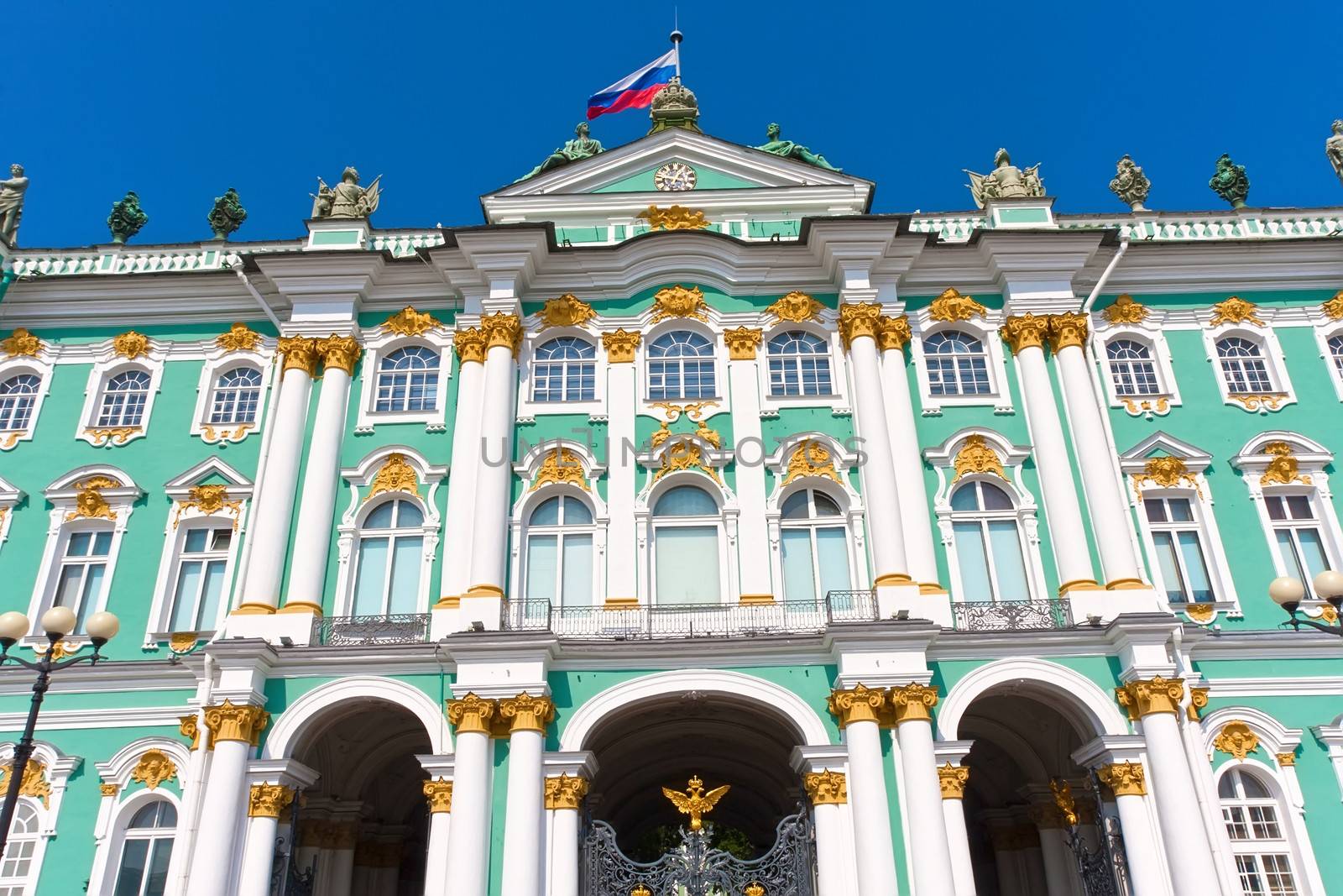 Hermitage Museum - Winter palace of Russian kings,  Saint Petersburg, Russia