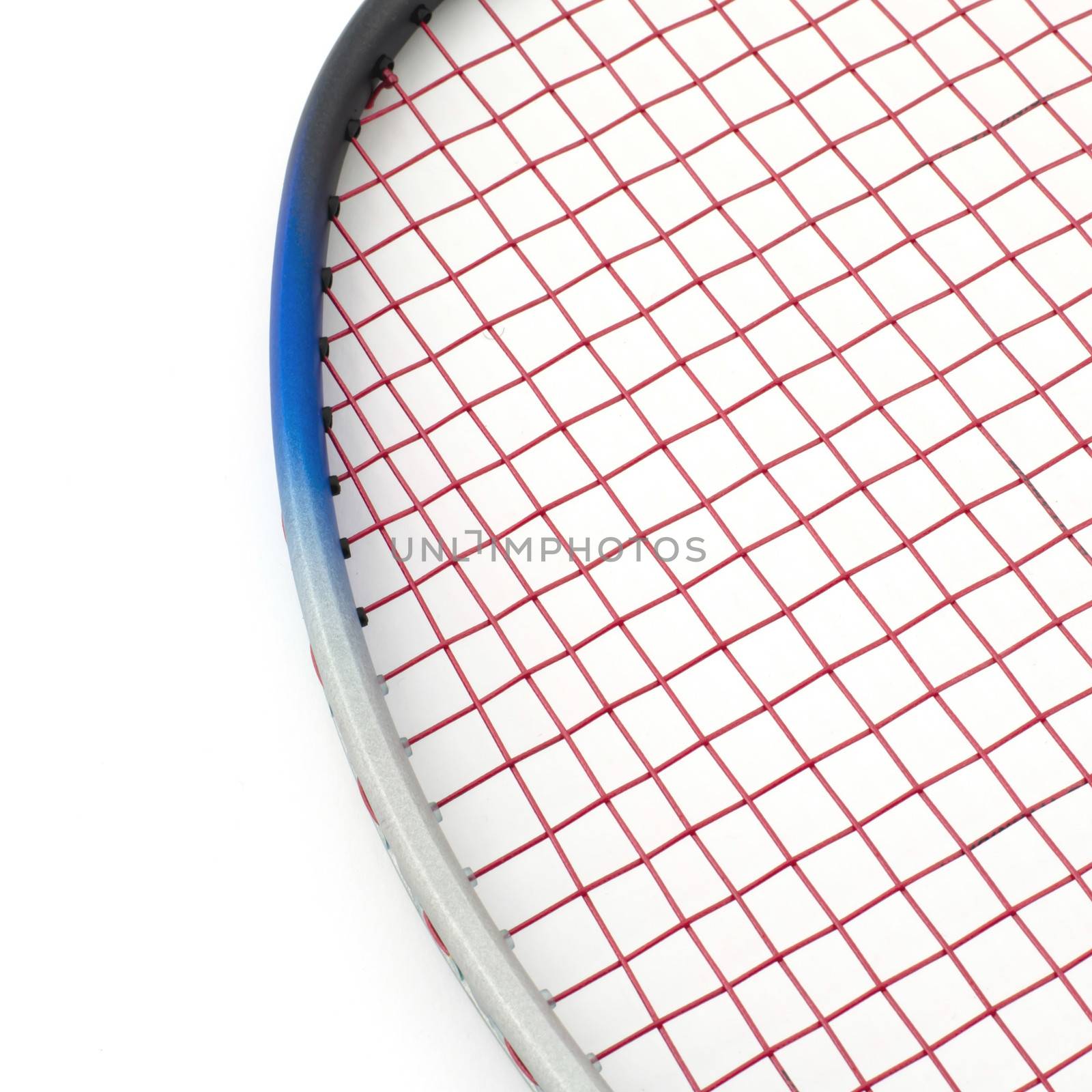 badminton isolated on white background