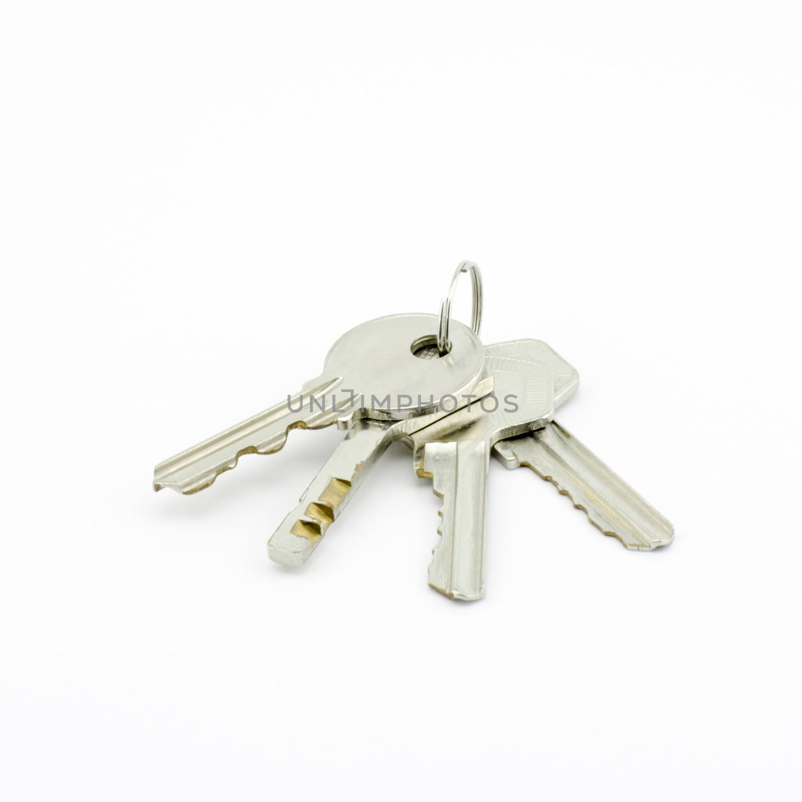 keys isolated on white by ammza12