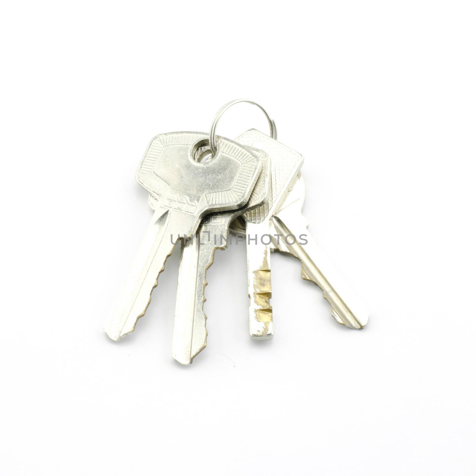 keys isolated on white by ammza12