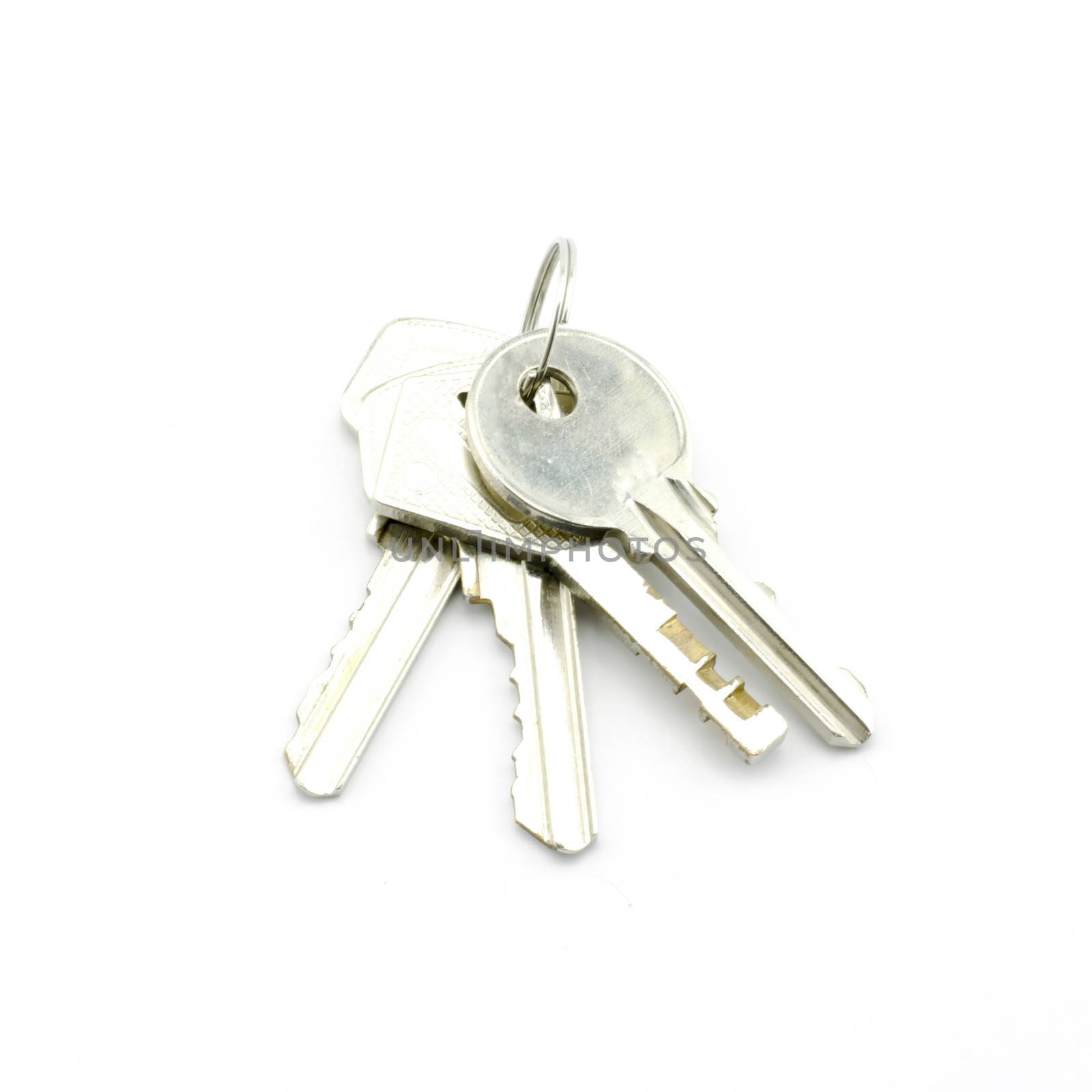 key isolated on white background