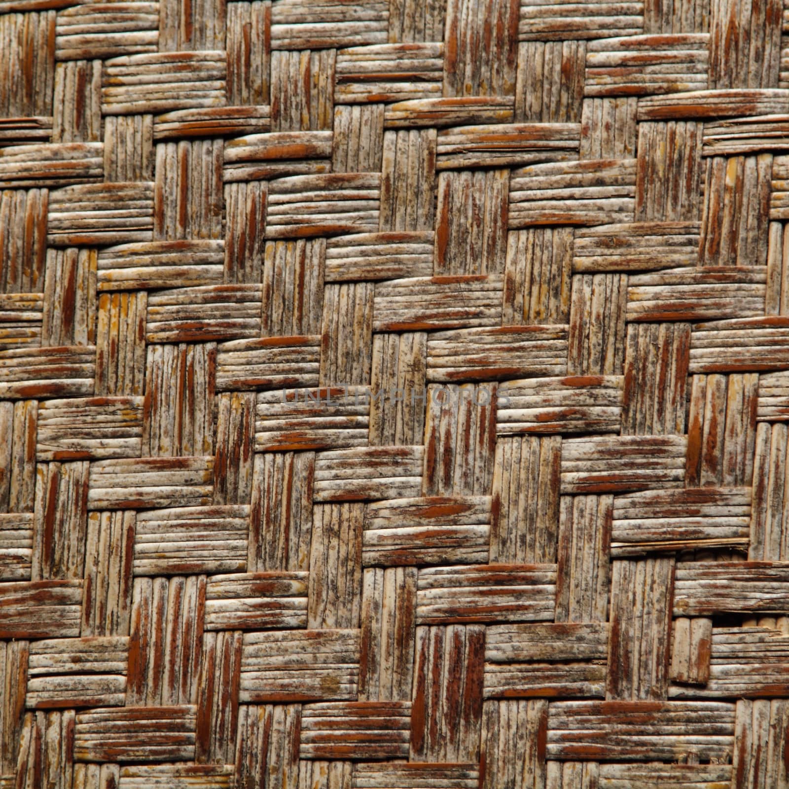Wicker or rattan or bamboo material