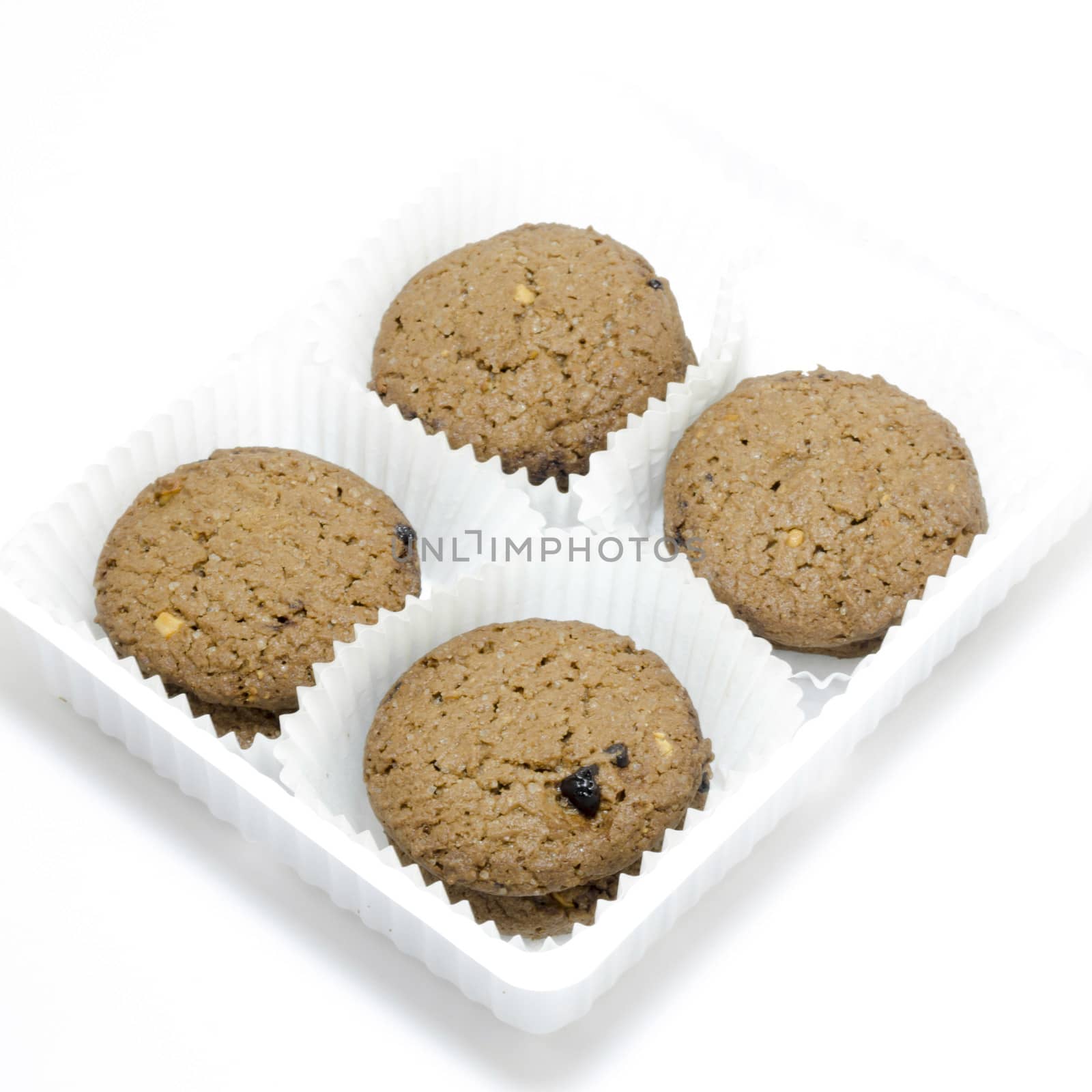 cookies isolated on white background