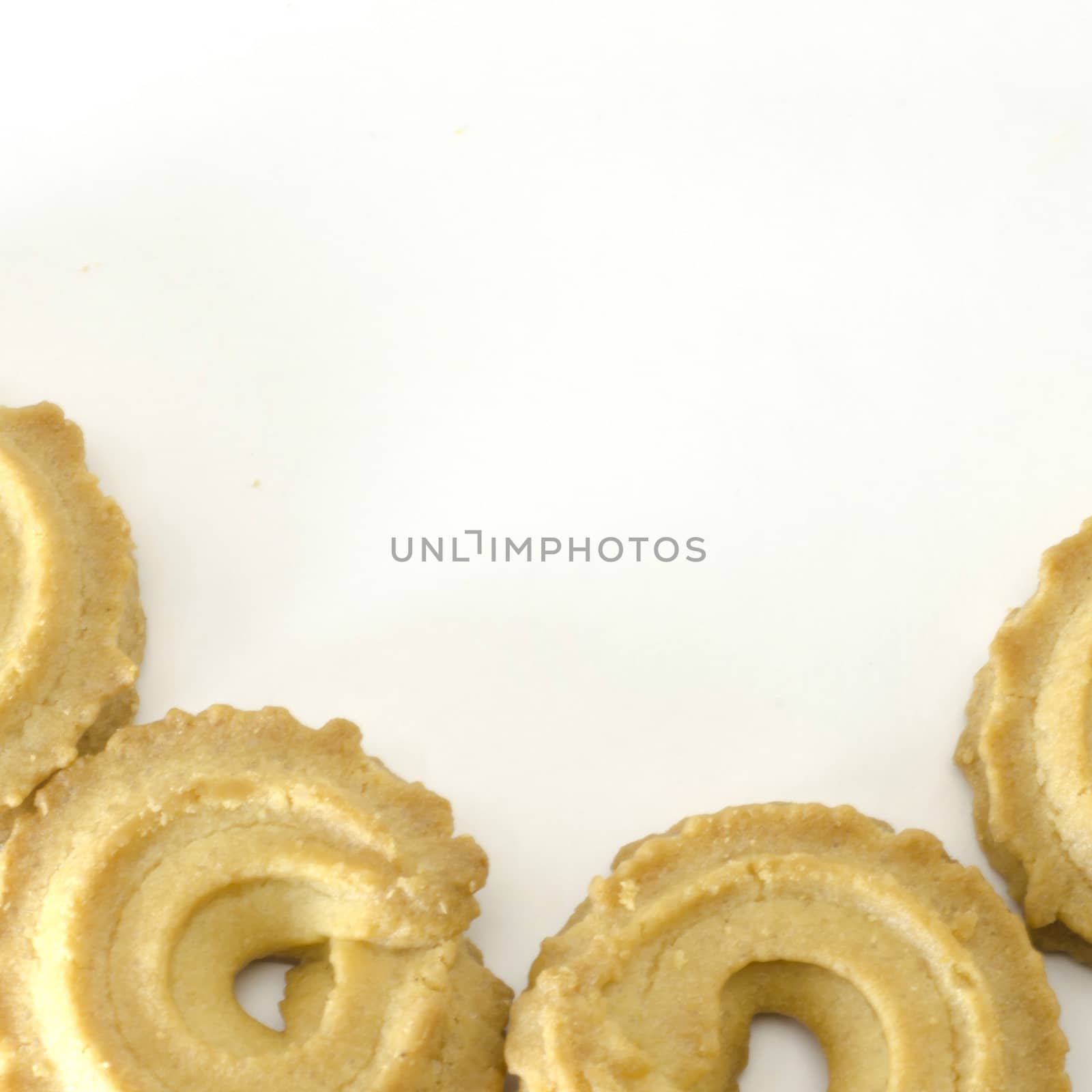 cookies isolated on white background