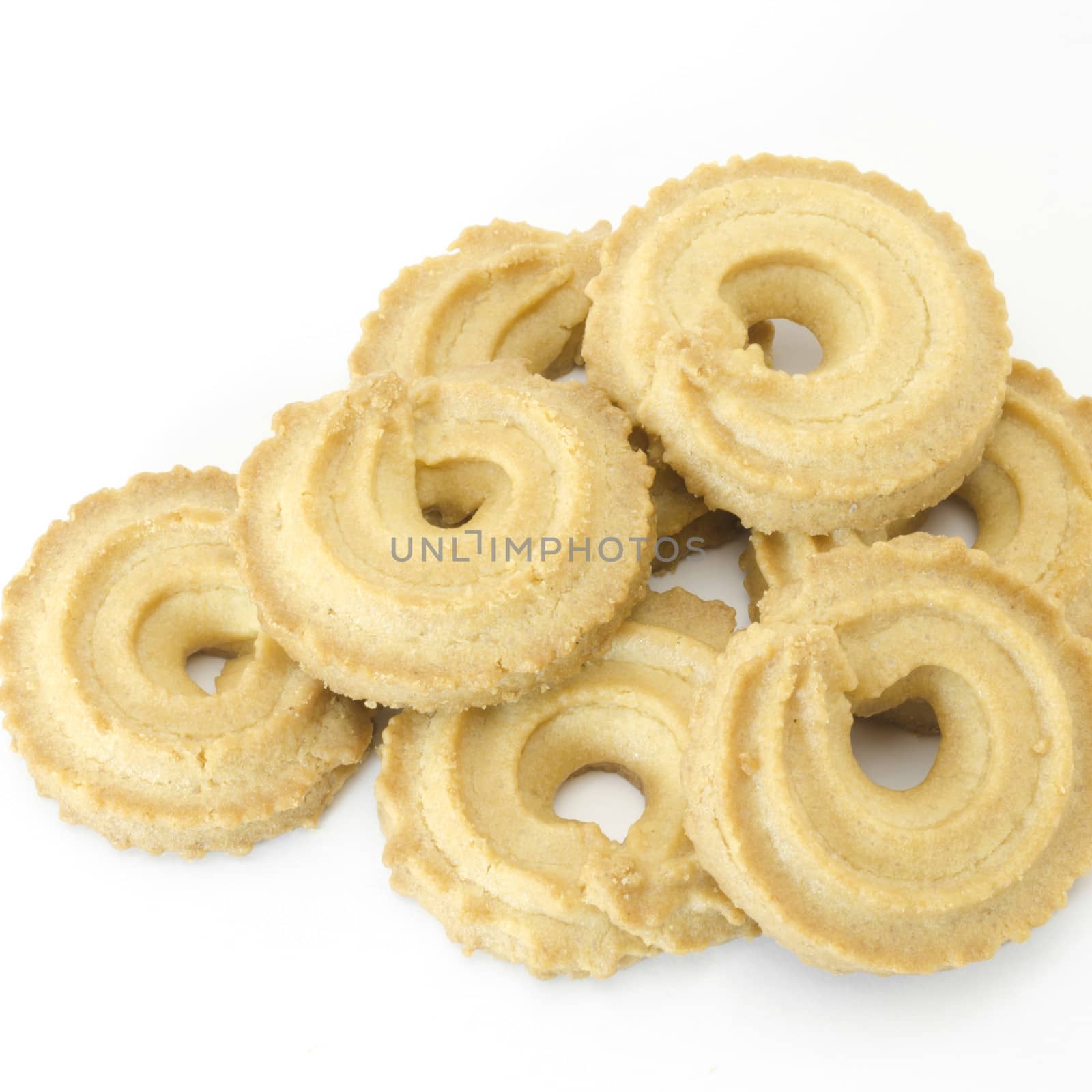 cookies isolated on white background