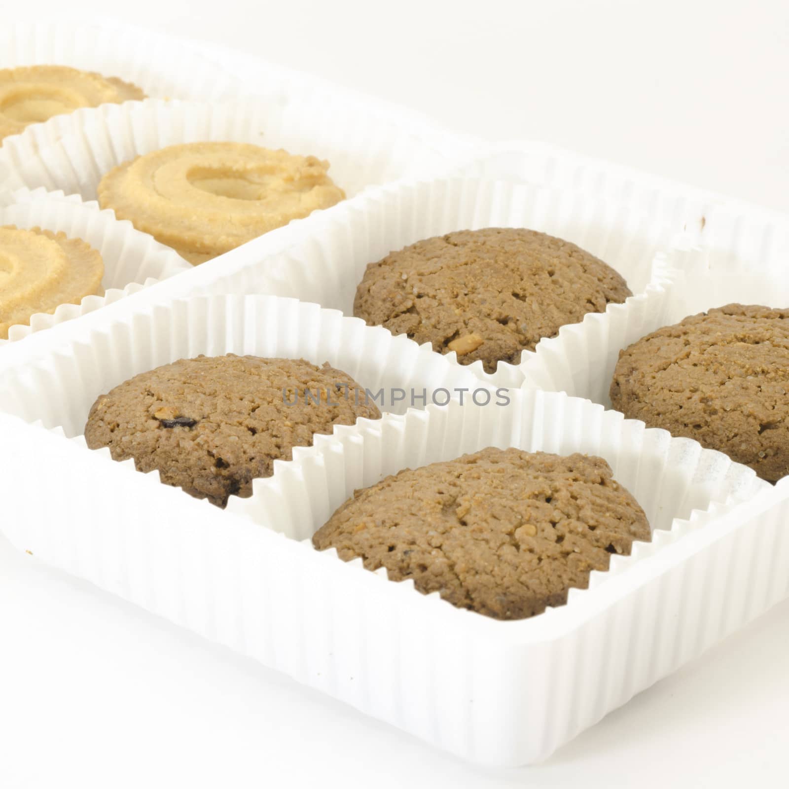 cookies isolated on white background