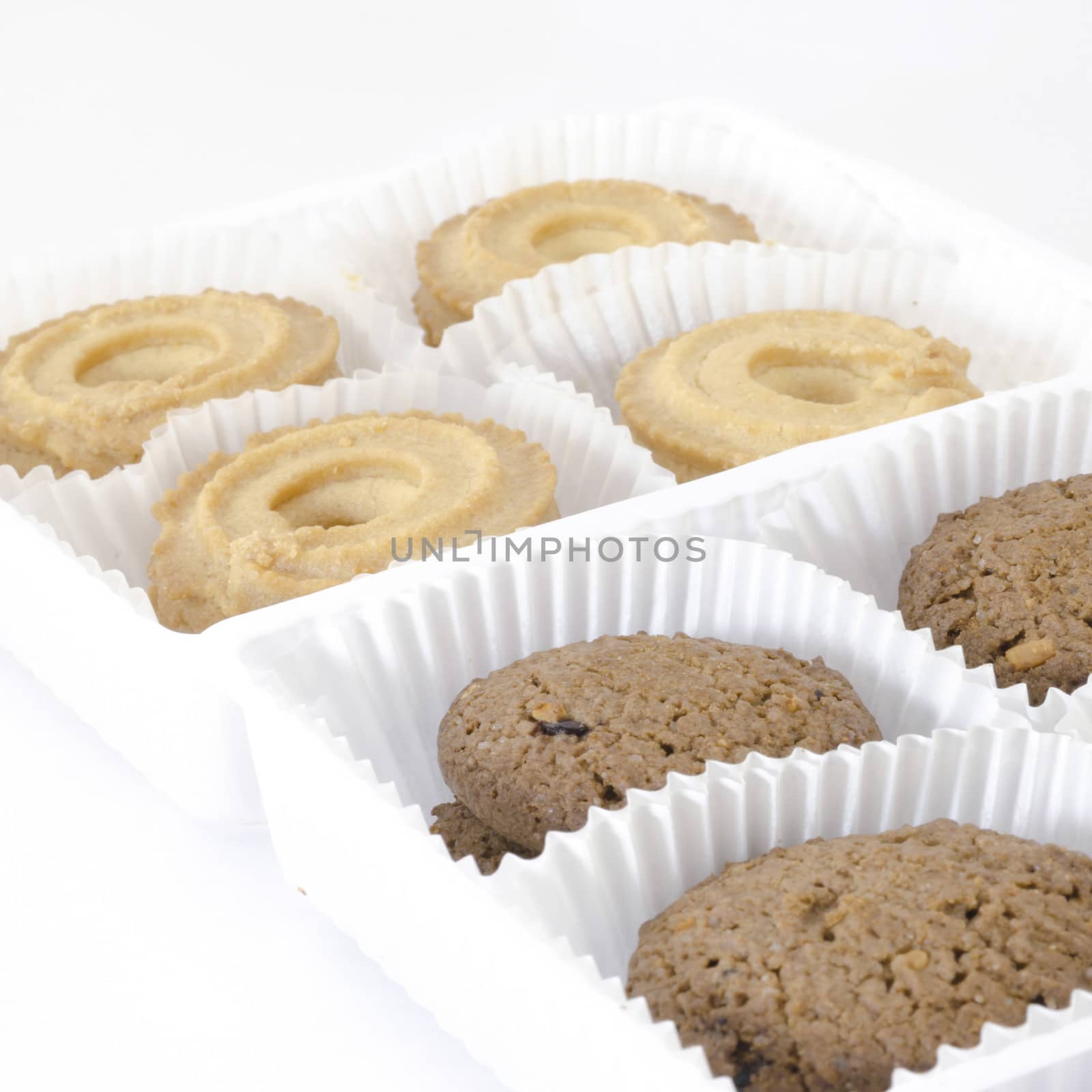 cookies isolated on white background