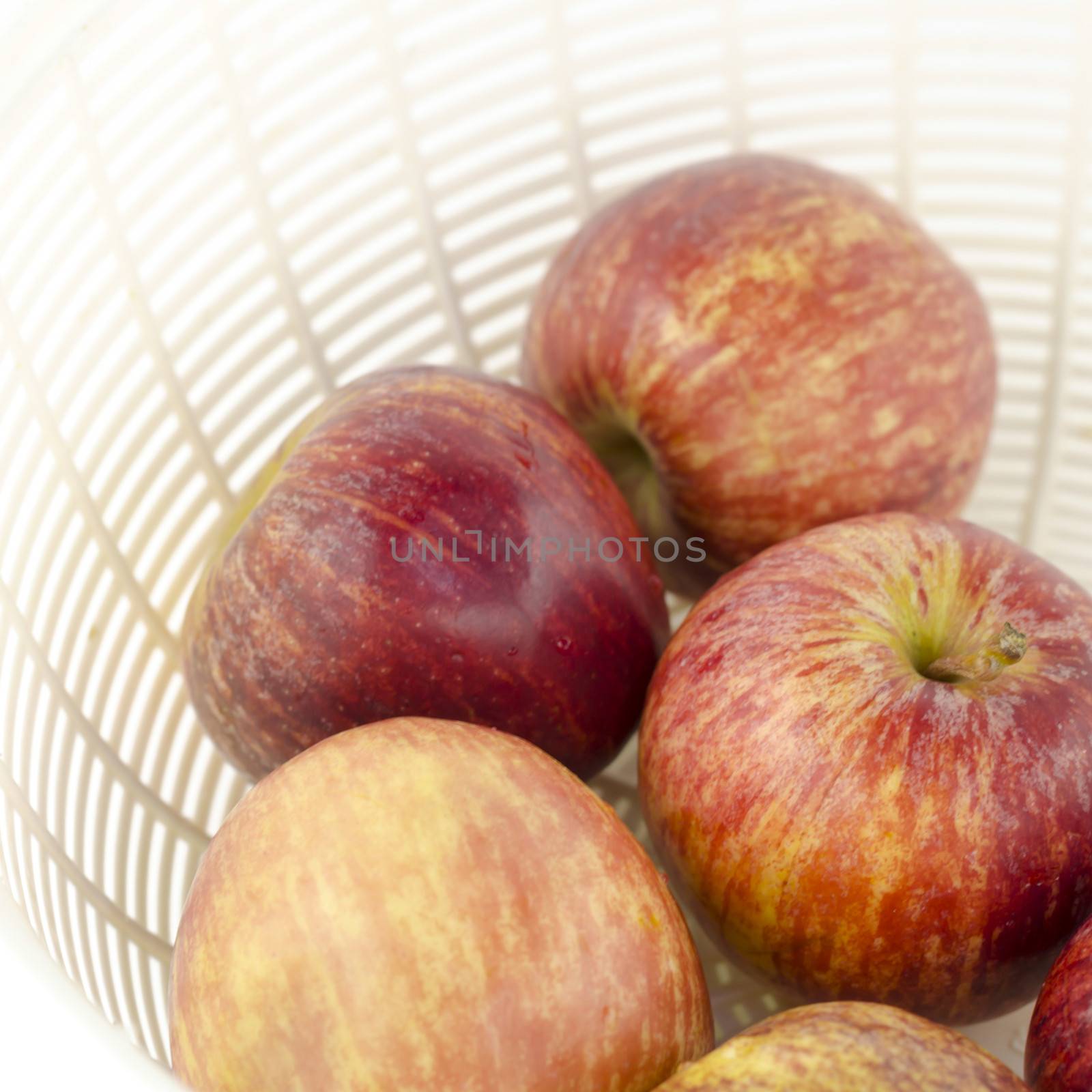 apple isolated on white by ammza12