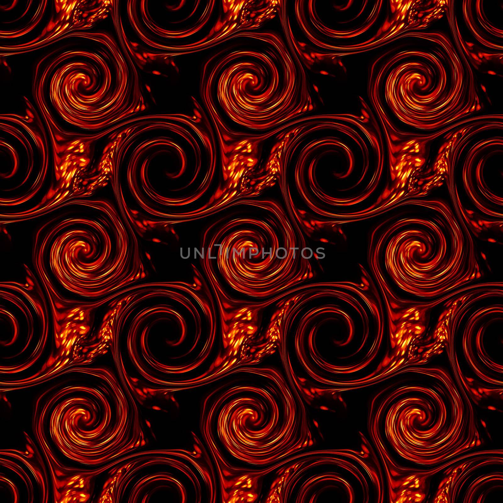Twirls abstract. Seamless colorful abstract background pattern