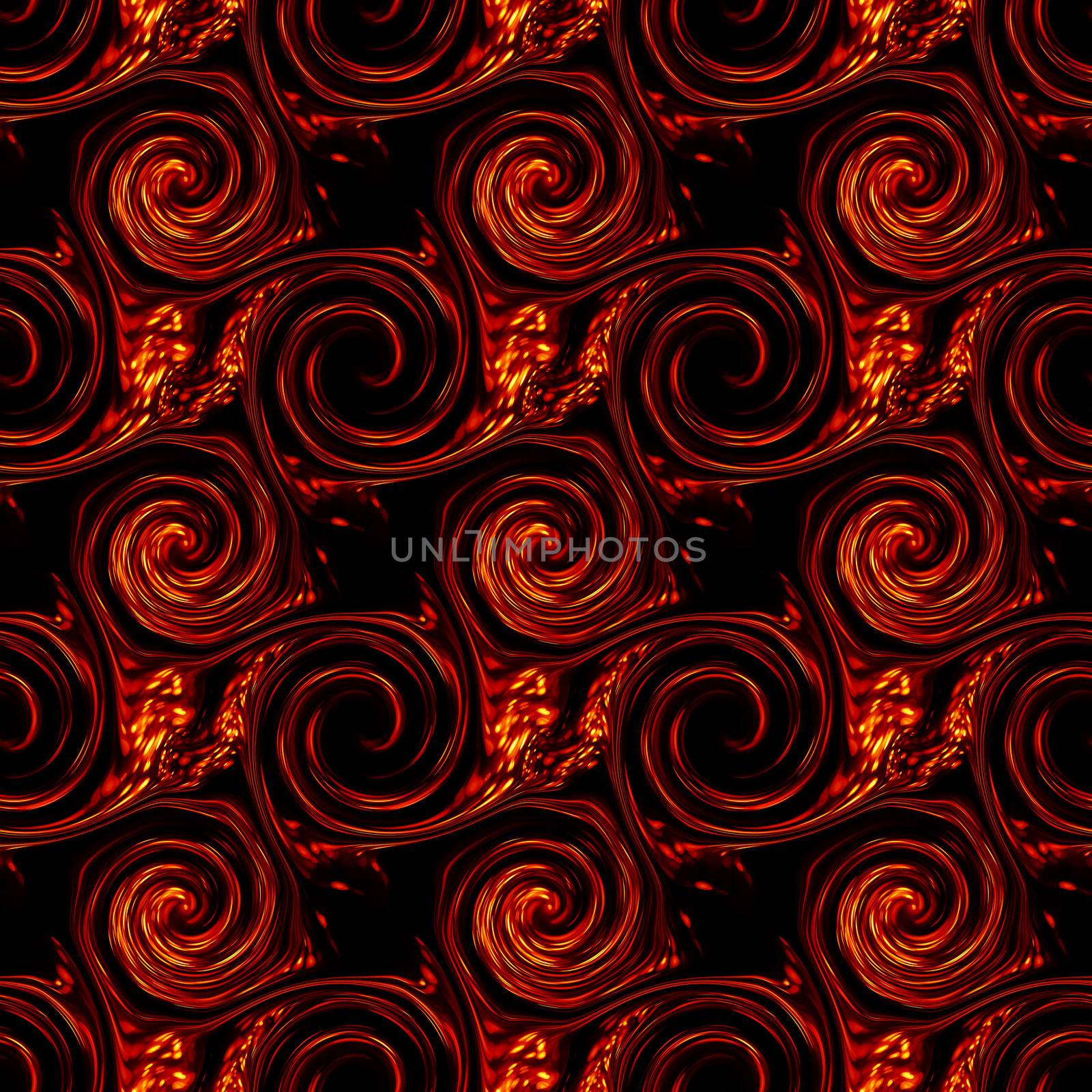 Twirls abstract. Seamless colorful abstract background pattern