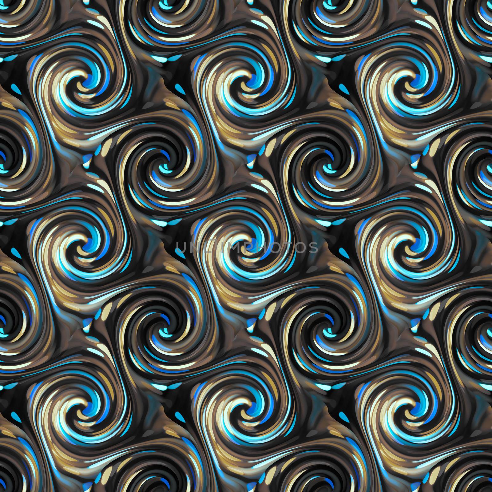 Twirls abstract. Seamless colorful abstract background pattern 