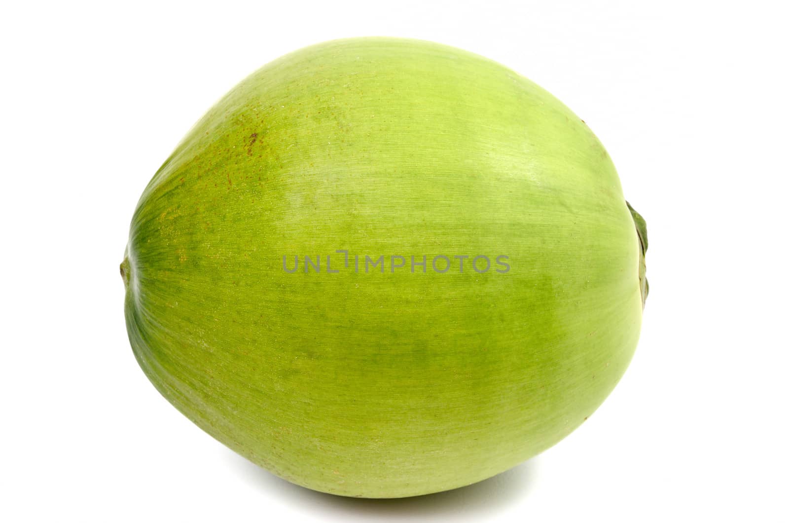 Coconut isolated on white background