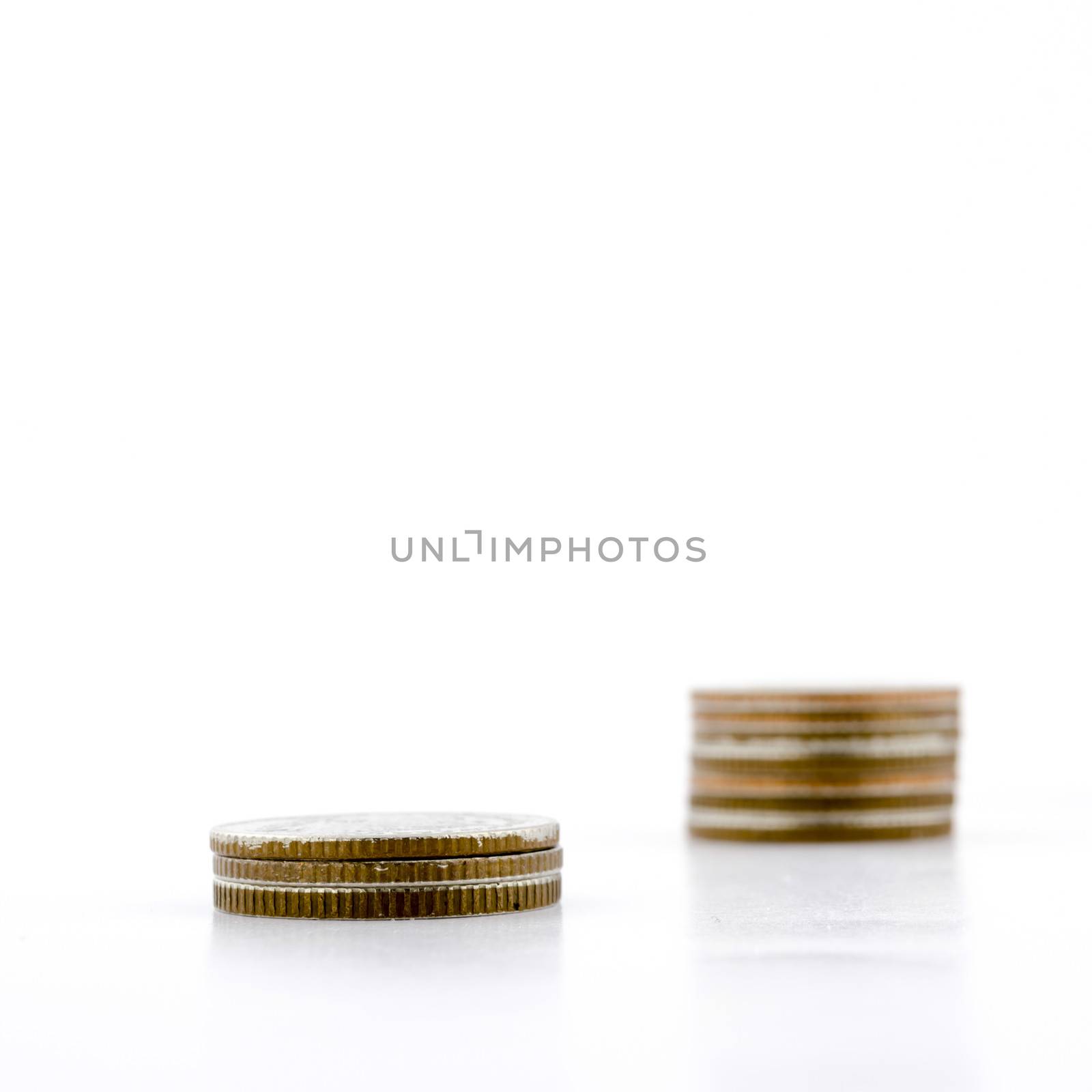 coin isolated on white by ammza12