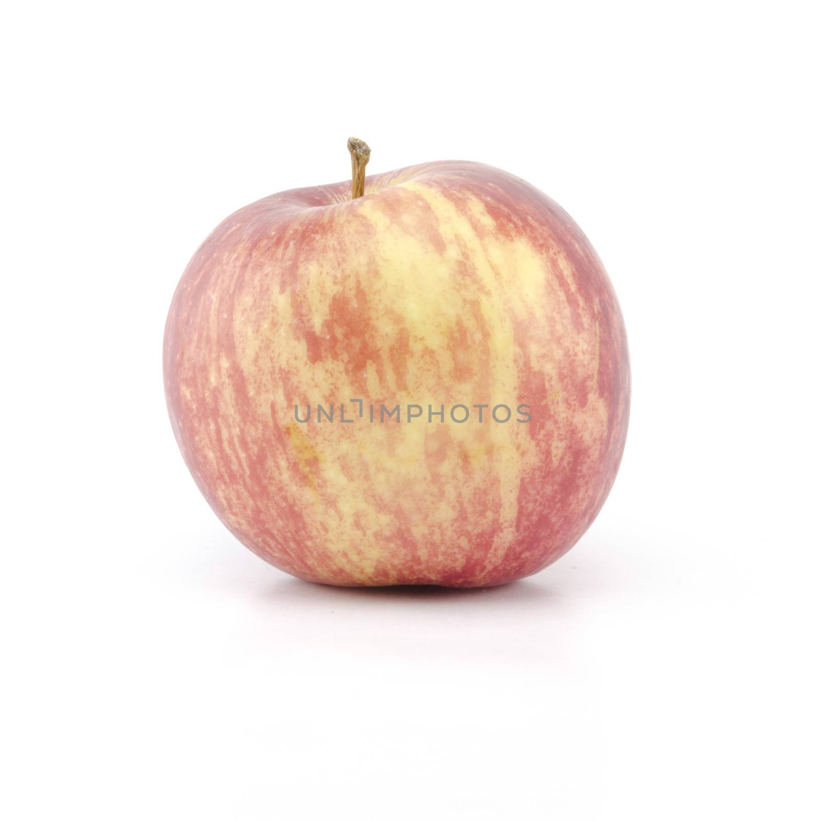 single apple isolated on white  by ammza12