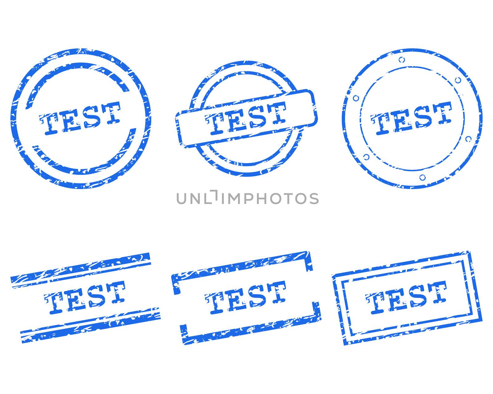 Test stamps by rbiedermann