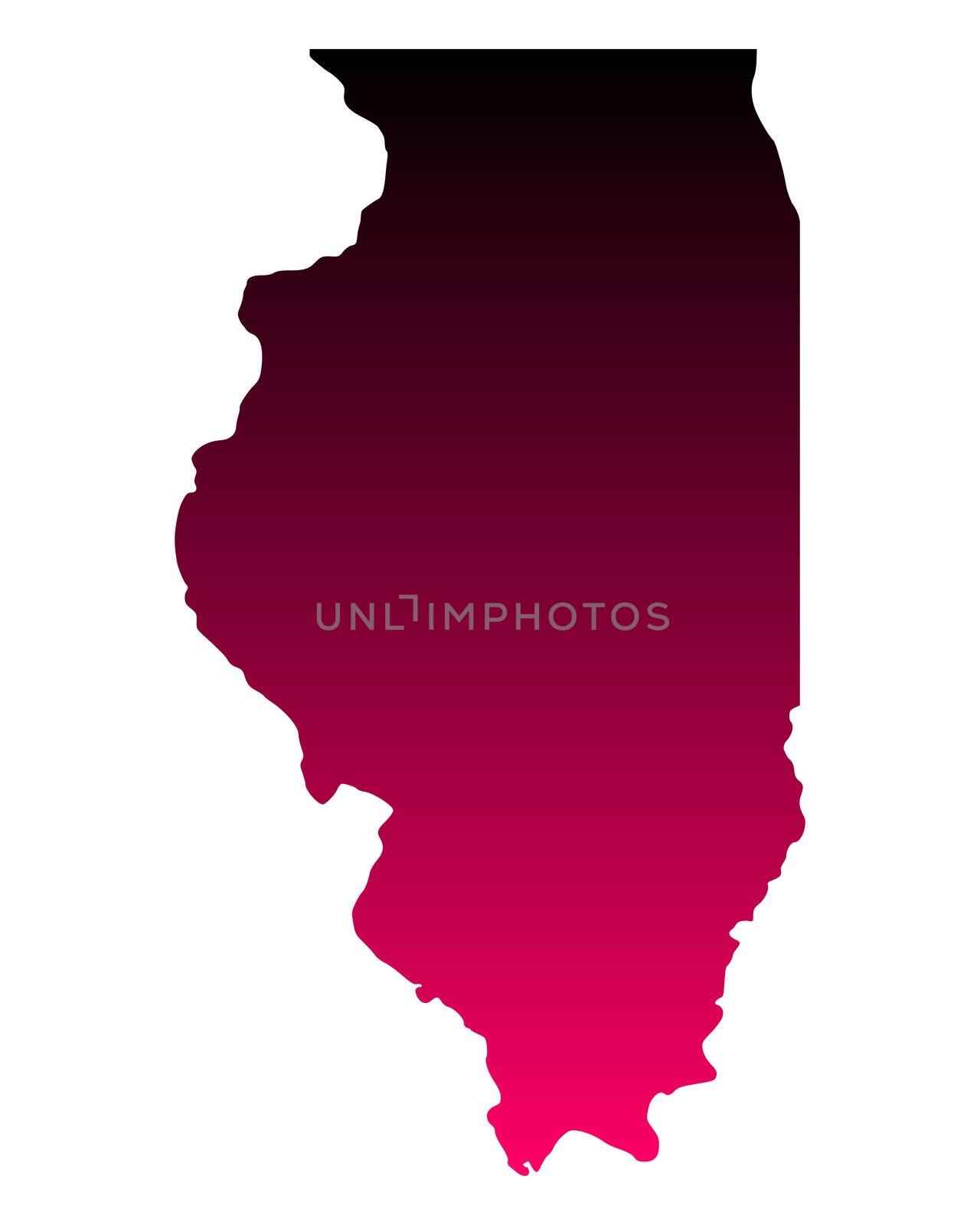 Map of Illinois