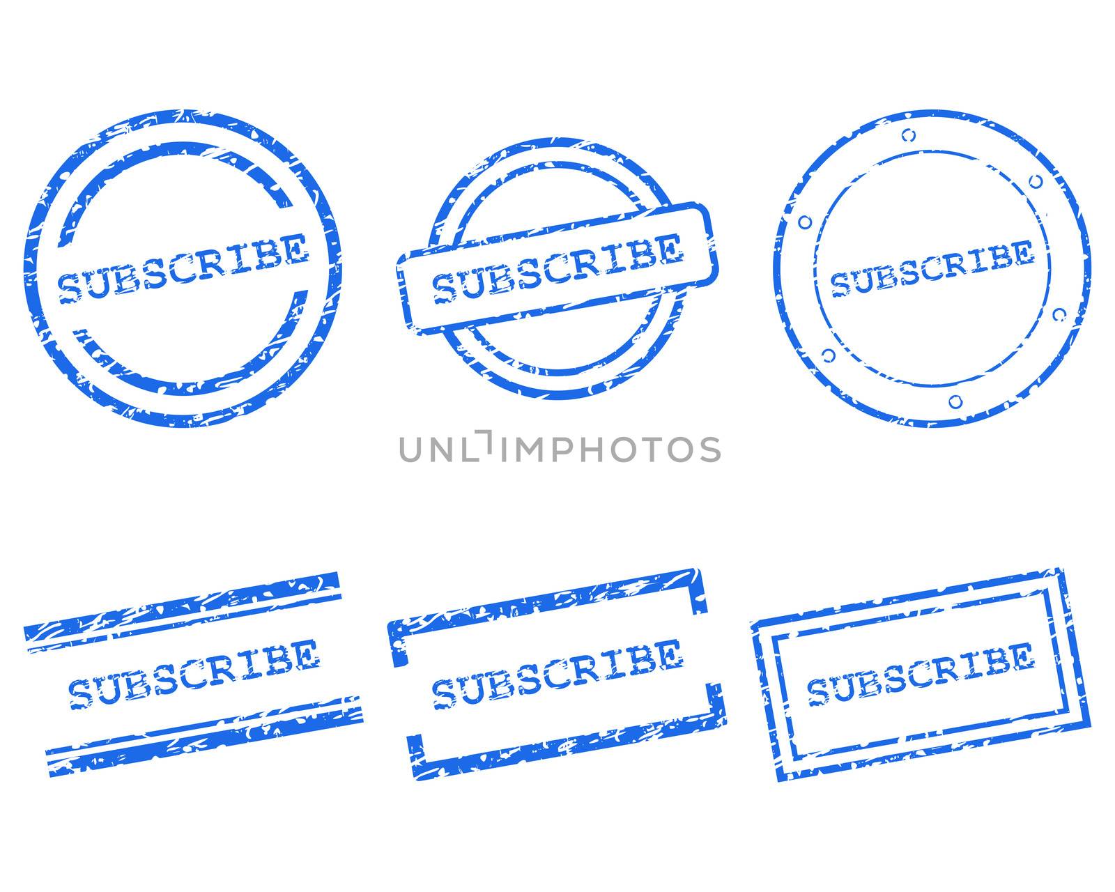 Subscribe stamps by rbiedermann