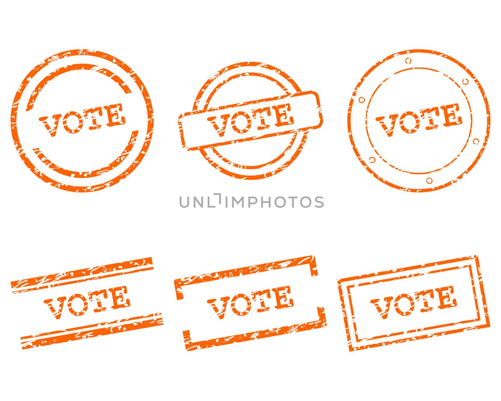 Vote stamps by rbiedermann